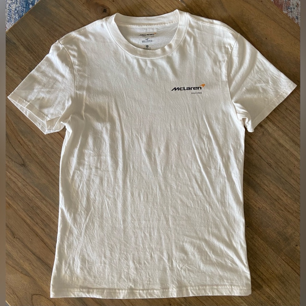 Hollister White Short Sleeve Tee